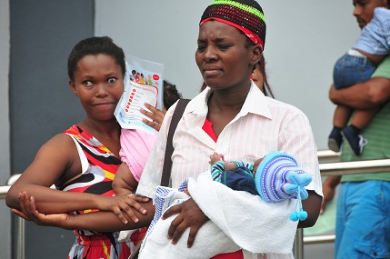 Se registran 3,000 partos de haitianas cada mes