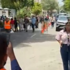Evacúan oficinas en Santo Domingo tras fuerte temblor de 4.6 grados este viernes