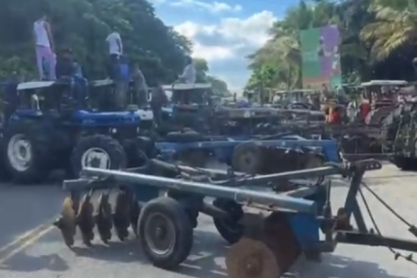 Productores denuncian “secuestro”; son detenidos durante protesta por deuda de RD$550 millones en San Juan