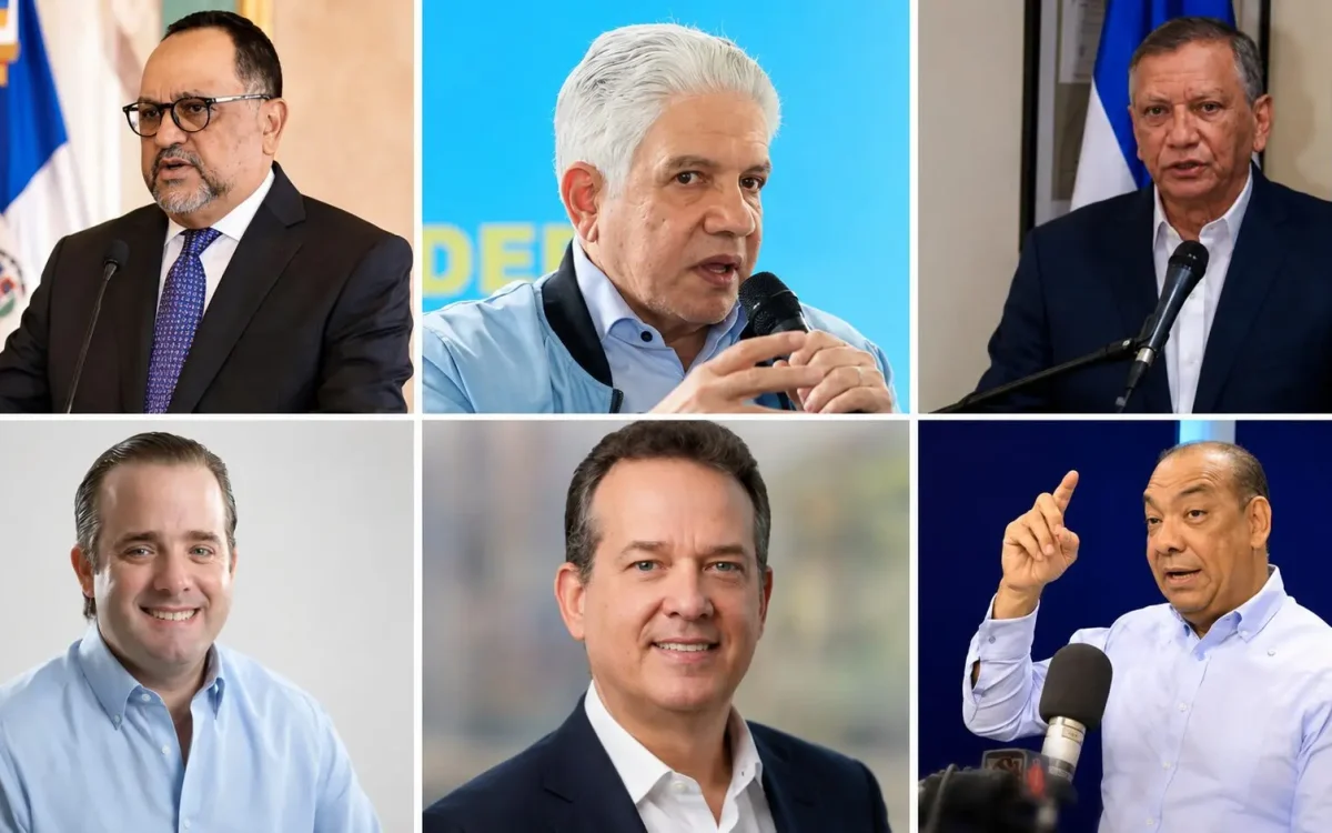 Las figuras claves en la etapa final del gobierno de Abinader