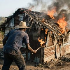 Condenan a 30 años de prisión a un haitiano que quemó la casa de otro en venganza