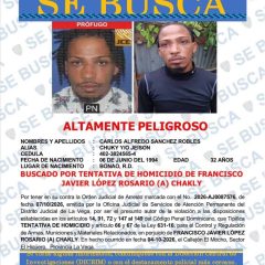 Hombre buscado por tentativa de homicidio muere en presunto enfrentamiento con la Polic&iacute;a en Bonao